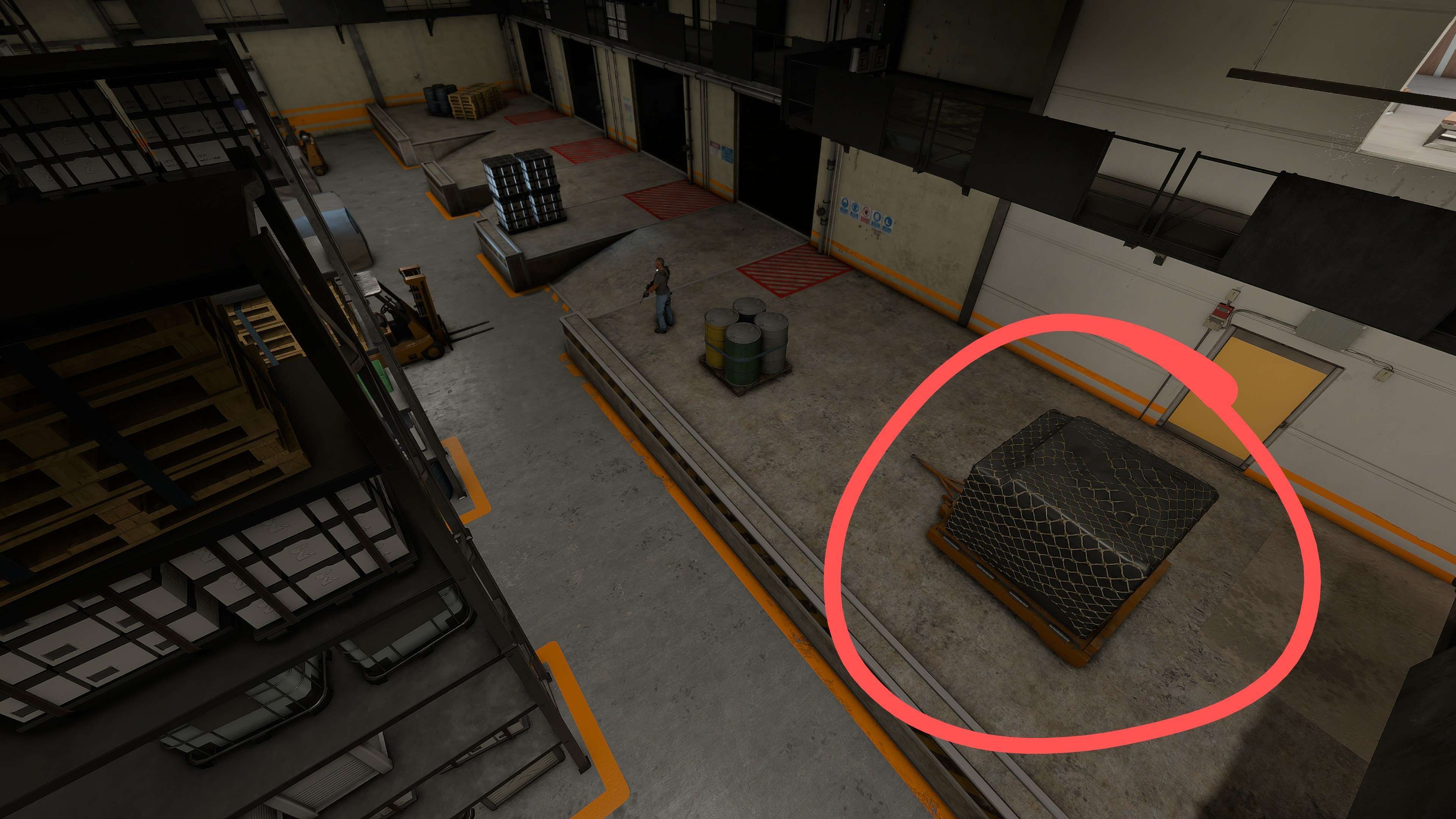 Warehouse CCTV shipment reference